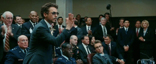 Illustration for article titled Spoiler Filled Stills From Iron Man 2: What's Happening To Tony?